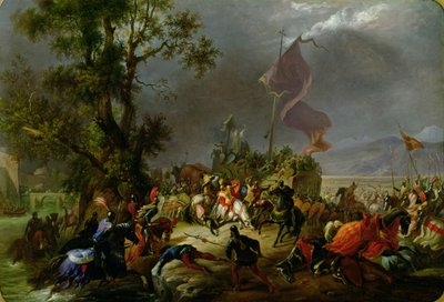 La batalla de Legnano en 1176, 1831 de Massimo Taparelli d